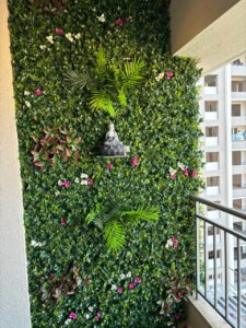 artificial garden wall balcony