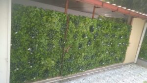 artificial vertical garden wall fence